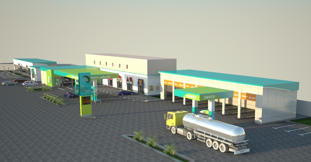 Industrial fuel station – the first industrial city in Dammam